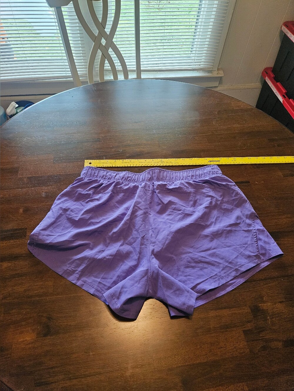 Purple Women's Athletic Shorts - Lightweight Running Shorts Size XL